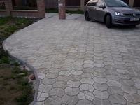 Vydlážděná plocha Štítina